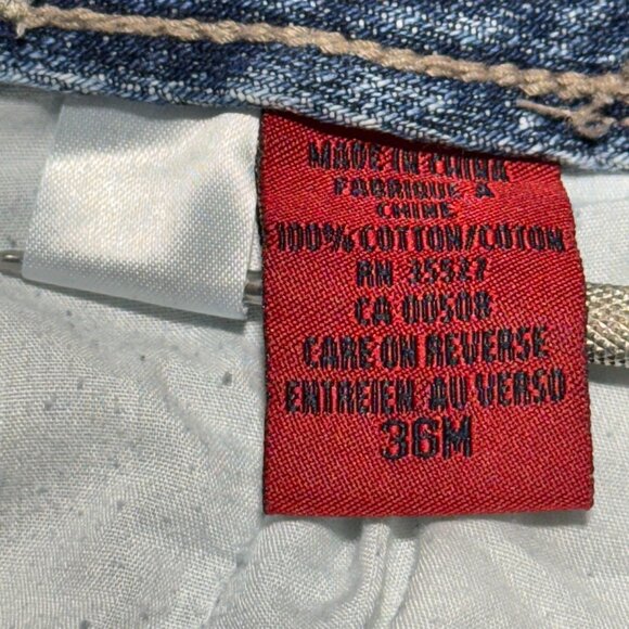 Marithe Francois Girbaud Y2K Denim Cargo Pants Vintage Streetwear 36M - Picture 3 of 10